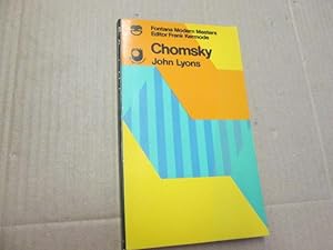 Seller image for Chomsky for sale by Goldstone Rare Books