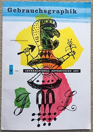 Seller image for Gebrauchsgraphik - International Advertising Art - 1956 - Number 9 for sale by Joe Collins Rare Books