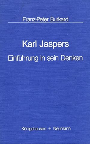 Karl Jaspers : Einführung in sein Denken