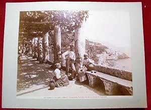 Original-Fotografie: Amalfi. Campania. Panorama Visto dall' Ex Convento Dei Cappuccini.