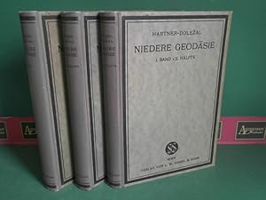 Hand- und Lehrbuch der niederen Geodäsie - in zwei Bänden (in drei gebunden).