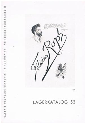 Lagerkatalog 52: Félicien Rops.