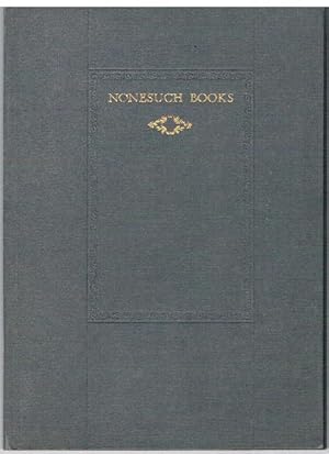 Nonesuch Books for Christmas 1925 for the Spring 1926. With a Hand-List of books hitherto publish...