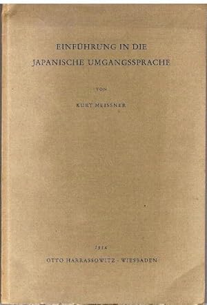 Einführung in die japanische Umgangssprache.