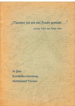 Stadtbibliothek München. Festschrift zum 50jährigen Bestehen der Handschriften-Sammlung. Hans Lud...