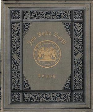 Verlagskatalog Joh[ann] Ambr[osius] Barth in Leipzig 1780 - 1880.