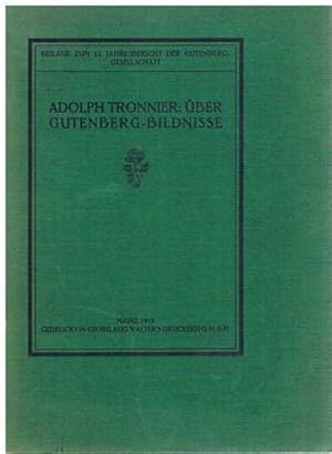 Über Gutenberg-Bildnisse.