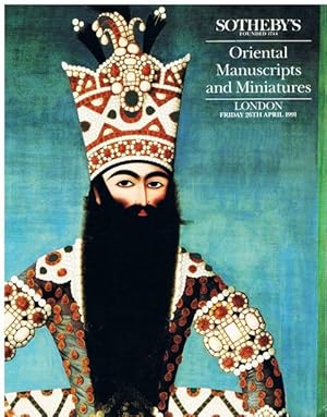 Oriental Manuscripts and Miniatures.