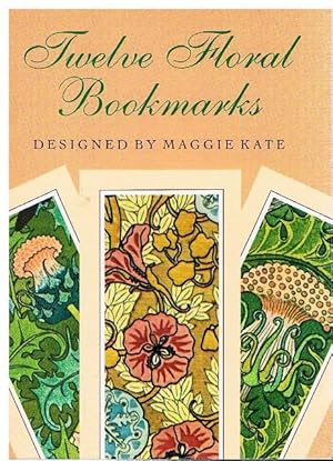 Twelve Floral Bookmarks. Designed by Maggie Kate.