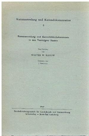 Kartensammlung und Kartenbibliothekarswesen in den Vereinigten Staaten. Zwei Berichte.