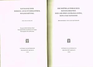 Die mittelalterlichen Handschriften der Gruppen Extravagantes, Novi und Novissimi. Beschrieben vo...