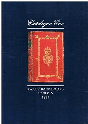 Catalogue One: Rare Books in fine Bindings 1496 - 1984.