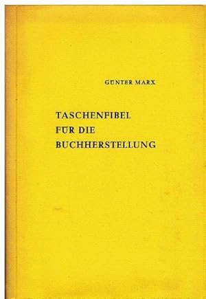 Taschenfibel für die Buchherstellung.