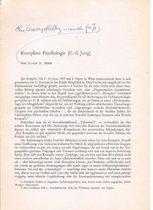 Komplexe Psychologie (C. G. Jung).