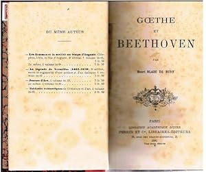 Goethe et Beethoven.