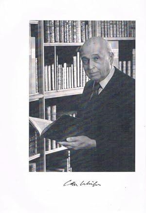 Festschrift Otto Schäfer zum 75. Geburtstag am 29. Juni 1987.