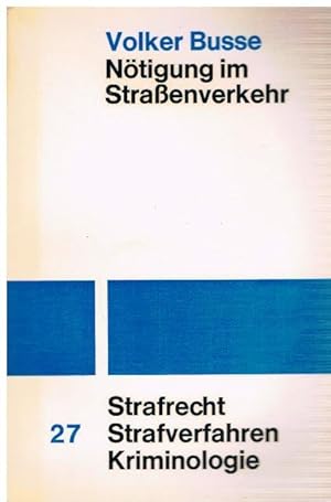 Seller image for Ntigung im Straenverkehr. for sale by terrahe.oswald