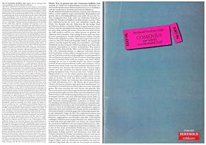 Seller image for Berthold Fototype zeigt: Comenius, eine Schrift von Hermann Zapf. for sale by terrahe.oswald