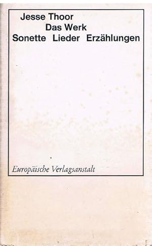 Seller image for Das Werk. Sonette - Lieder - Erzhlungen. Eingeleitet und herausgegeben von Michael Hamburger. for sale by terrahe.oswald