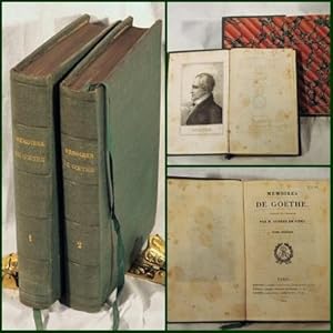 Mémoires de Goethe, traduits de l'allemand par M. Aubert de Vitry. 2 Bände.