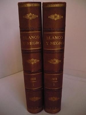 REVISTA BLANCO Y NEGRO. AÑO 1909. COMPLETO. NUMEROS DEL 922 AL 973.