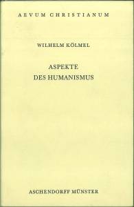 Seller image for Aspekte des Humanismus. for sale by Antiquariat Weinek