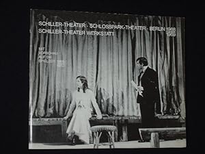 Seller image for Schiller-Theater Berlin, Schlopark-Theater, Werkstatt 1968/69. Mit Vorschau auf die Spielzeit 1969/70 [Jahresheft] for sale by Fast alles Theater! Antiquariat fr die darstellenden Knste