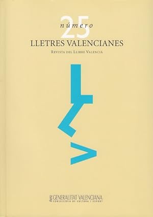 Imagen del vendedor de LLETRES VALENCIANES Nº 25 (La revista del llibre valencià arriba al número 25) a la venta por Librería Vobiscum