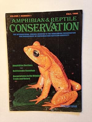 AMPHIBIAN AND REPTILE CONSERVATION (Magazine Journal ) Vol. 1, No. 1 (Volume Number )