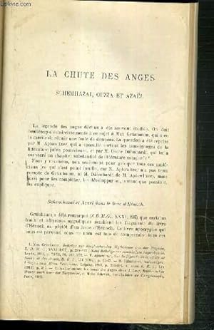 Bild des Verkufers fr REVUE DU MONDE INVISIBLE - LA CHUTE DES ANGES - SCHEMHAZAI, OUZZA ET AZAEL zum Verkauf von Le-Livre