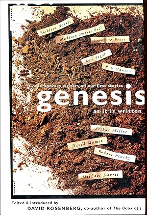 Genesis: As it is Written, Contemporary Writers on our First Stories