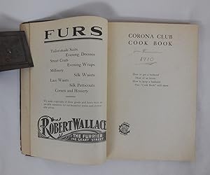 Seller image for Corona Club Cook Book for sale by Pacific Coast Books, ABAA,ILAB