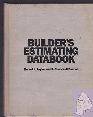 Immagine del venditore per Builder's Estimating Databook venduto da Riverhorse Books