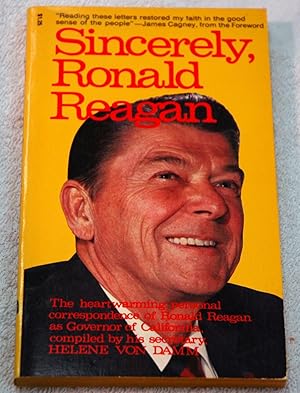 Imagen del vendedor de Sincerely Ronald Reagan a la venta por Preferred Books