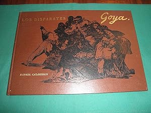 Image du vendeur pour Los Disparates. Con una coleccin de veintidos estampas grabadas directamente sobre la plancha al aguafuerte y al aguatinta por Francisco Goya Lucientes. Edicion facsimil. Estudio preliminar por Rafael Casariego mis en vente par LIBRERIA ANTICUARIA EPOPEYA