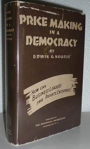 Seller image for Price Making in a Democracy for sale by Sekkes Consultants