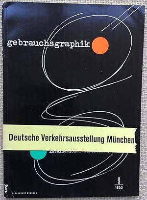 Seller image for Gebrauchsgraphik - International Advertising Art - 1953 - Number 9 for sale by Joe Collins Rare Books