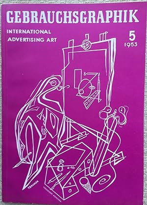 Seller image for Gebrauchsgraphik - International Advertising Art - 1953 - Number 5 for sale by Joe Collins Rare Books