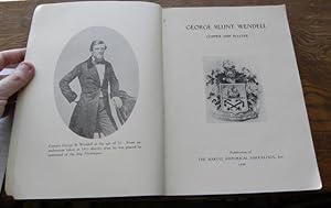 Seller image for GEORGE BLUNT WENDELL. CLIPPER SHIP MASTER. for sale by Parnassus Book Service, Inc