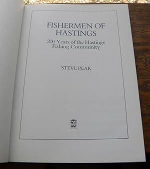 Immagine del venditore per FISHERMEN OF HASTINGS. 200 Years of the Hastings Fishing Community. venduto da Parnassus Book Service, Inc