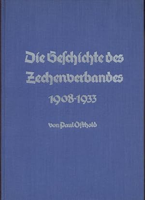 Die Geschichte des Zechenverbandes 1908-1933. Ein Beitrag zur deutschen Sozialgeschichte.