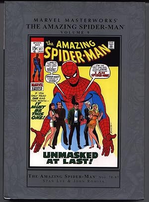 Bild des Verkufers fr Marvel Masterworks - The Amazing Spider-Man - Volume Vol. 9 Nine IX- Collecting Issues 78-87 zum Verkauf von West Portal Books