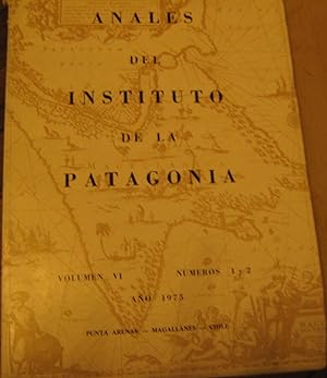 Anales del Instituto de la Patagonia. Vol. VI, N° 1 y 2