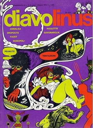 Diavolinus. Milano Libri Edizioni, settembre 1973. In 4to. broch. ill., pp. 128 con i fumetti di ...