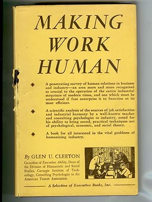 Immagine del venditore per Making Work Human venduto da Ramblin Rose Books