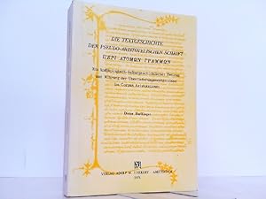 Bild des Verkufers fr Die Textgeschichte. Der Pseudo-Aristotelischen Schrift Peri Atomon Grammon Ein Kodikologisch-Kulturgeschichtlicher Beitrag Zur Klrung Der berlieferungsverhltnisse Im Corpus Aristotelicum. zum Verkauf von Antiquariat Ehbrecht - Preis inkl. MwSt.