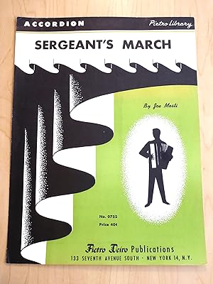 Bild des Verkufers fr Sergeant's March For Accordion zum Verkauf von Bradley Ross Books