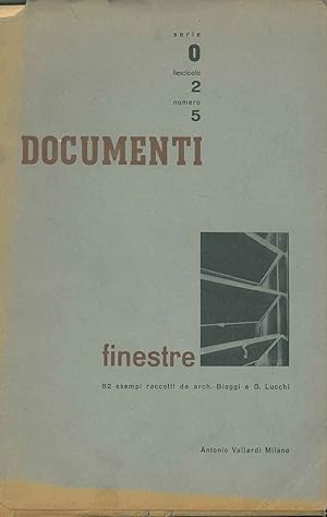 Documenti. Finestre. Serie o, fasc. 2, n. 5