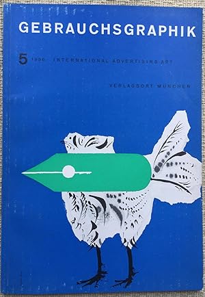 Seller image for Gebrauchsgraphik - International Advertising Art - 1956 - Number 5 for sale by Joe Collins Rare Books