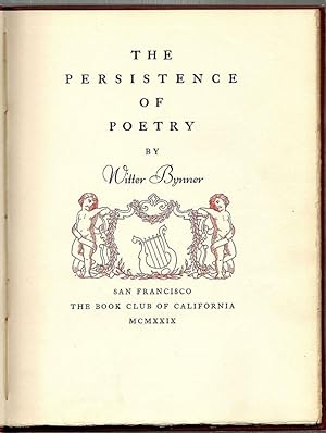 Persistence of Poetry